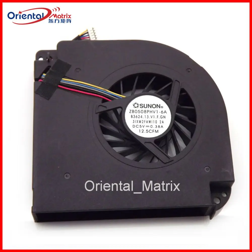 New ZB0508PHV1-6A DC5V 0.38A CPU Fan For DELL W227F M6400 M6500 Cooler Cooling | Компьютеры и офис