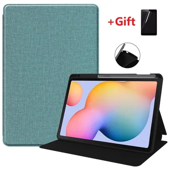 

Tablet Case for Galaxy Tab S6 Lite 10.4 2020 with Pencil Holder Multi-Angle Business Tablet Case for SM-P610/P615 with Soft Film