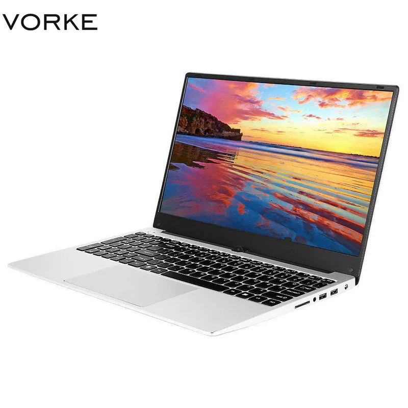 VORKE ноутбук 15 4G Intel Core i5 8250U 6 ''экран графика 620 тонкий портативный 8 Гб DDR4 256 ГБ SSD