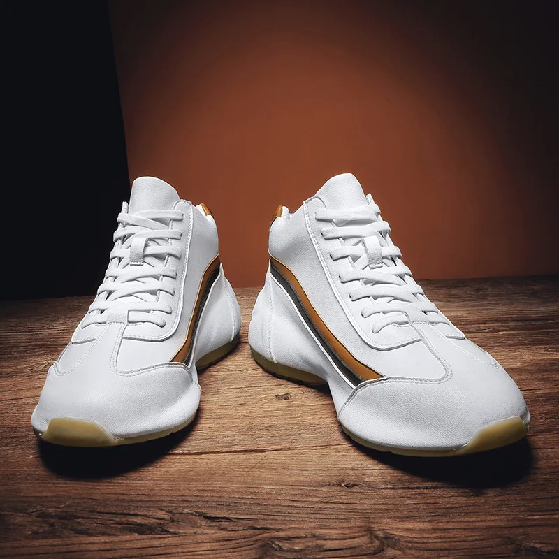 

2020 New Style Spring Elevator MEN'S SHOES Korean-style Versatile Sports Casual Shoe Cool Youth White Shoes Extra High