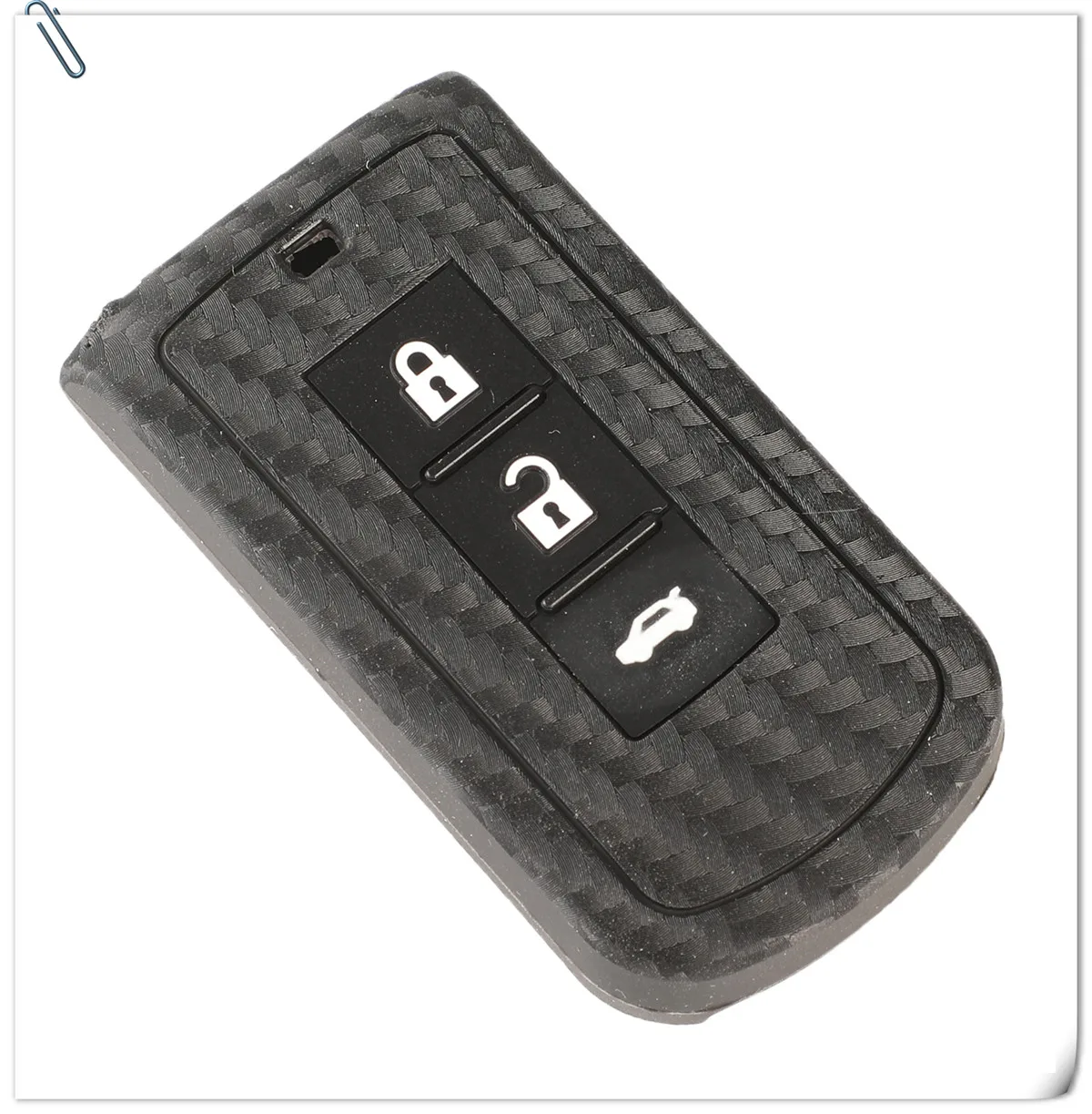 Keyforkess set portachiavi per auto fob per MITSUBISHI Outlander Lancer EX ASX Colt Grandis Pajero Sport copertura a distanza in fibra di Silicone 5 Keyforkess set portachiavi per auto fob per MITSUBISHI Outlander Lancer EX ASX Colt Grandis Pajero Sport copertura a distanza in fibra di Silicone - H455c118d91354ef19f91bfd95305f743E