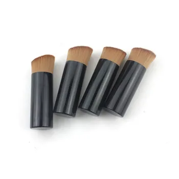 

2020 Professional Facial Blush Foundation Powder Flat Oblique Fit Face Contour Base Makeup Brush Face Makeup Cosmetics Tools 1PC