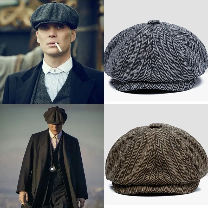 Classic vintage beret gentleman hat 