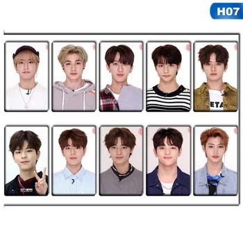 

10pcs/Set KPOP Stray Kids Lomo Cards Photo Card Stickers Photocard Poster Gift Stationery Set