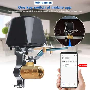 

APP Remote Wifi Control Timing Wireless Gas Shut Off Kitchen Multipurpose Home Automation Voice Smart Water Garden Farm
