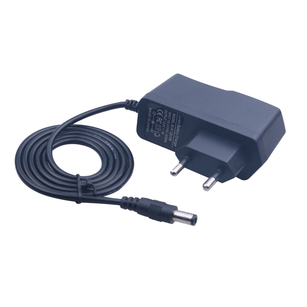 Battery charger charger adapter power supply adapter battery charger adapter 12.6 v 18650 lithium battery charger DC 12.6V Li-ion battery charger power supply 100-240V AC converter 12 V