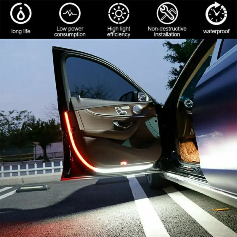 Crashproof Автомобильная сигнальная лампа с открытой дверью светодиодный светильник