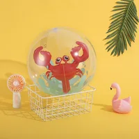 30cm Beach Ball Inflatable Unicorn Flamingo Pool Toy Swimming Ring Party Water Balloon Volleyball Sport Toy Ball Q3 2