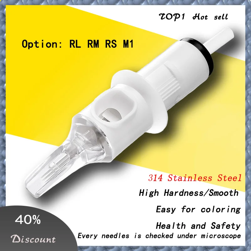 

60pcs Magnum disposable cartridge needles for professional tattoo device pen machine permanent makeup needles 7M1 9M1 11M1 13