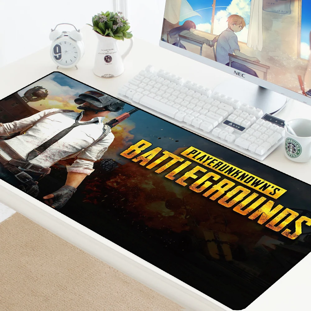 Скорость большой Размеры PUBG игровой Мышь коврик для Мышь компьютерного геймера, Мышь Pad клавиатура Мышь коврики Стопорная кромка коврик для ноутбука большой коврик Мышь