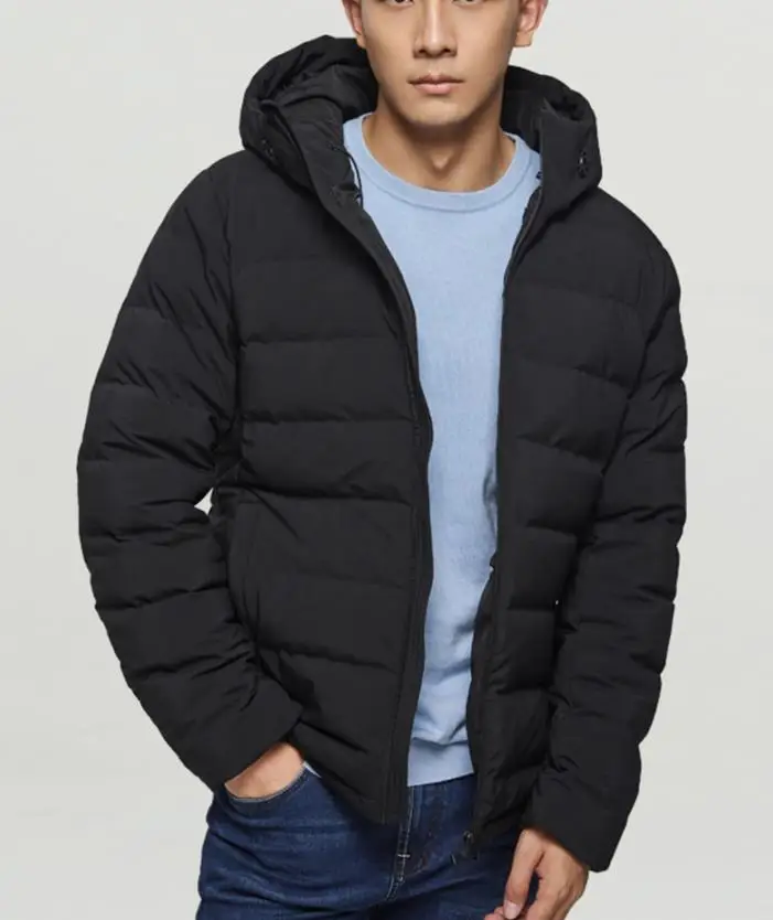  xiaomi Vancl men's down jacket thickening 2019 new smart app control winter temperature control hea