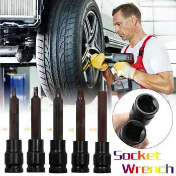 

1/2" Hexagon S2 Lengthening Socket Wrench Ratchet Pneumatic Screwdriver Wrench