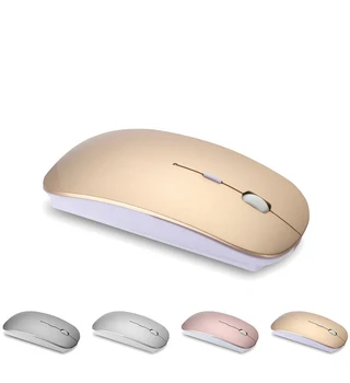 

New Bluetooth Mouse 4.0 + 3.0 Dual Mode Mute Silent and Lightless Slim Mouse 1600DPI with 3 Buttons