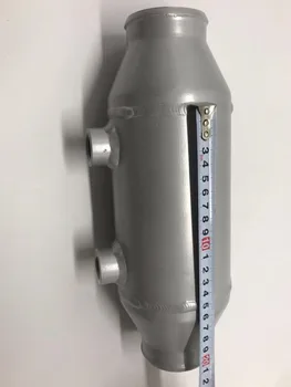 

Universal 2.25"Air Inlet/outlet 6"x 4" Length Barrel Style Liquid to Air Intercoolers