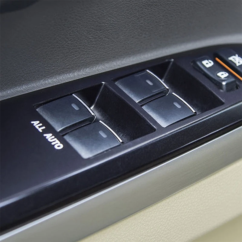Переключатель для автомобильных окон декоративные блестки для Toyota Land Cruiser 200 2008 2009 2010 2011 2012 2013