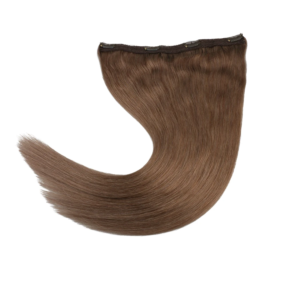 Clip In One Piece Human Hair Extensions (6)