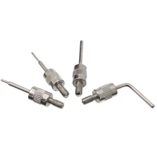 22 шт./компл. высокое Скорость Сталь Тесты конического резьбового соединения микрометрический инструмент Изогнутые острым измерения стрелочный индикатор контактный Инструменты Зонда