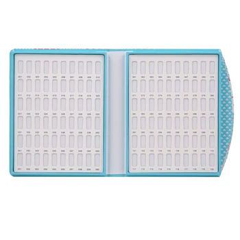 

120 Color Nail Display Book with 120PCS False Nail Tips for Nail Art DIY Nail Polish UV Gel Color Card Chart Board Nail Art Tool