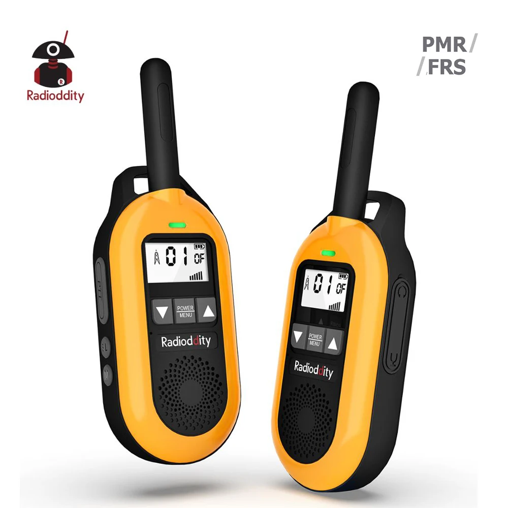 2 шт. радиочастотная FS-T2 FRS/ PR-T2 PMR NOAA без лицензии рация USB зарядка двухстороннее