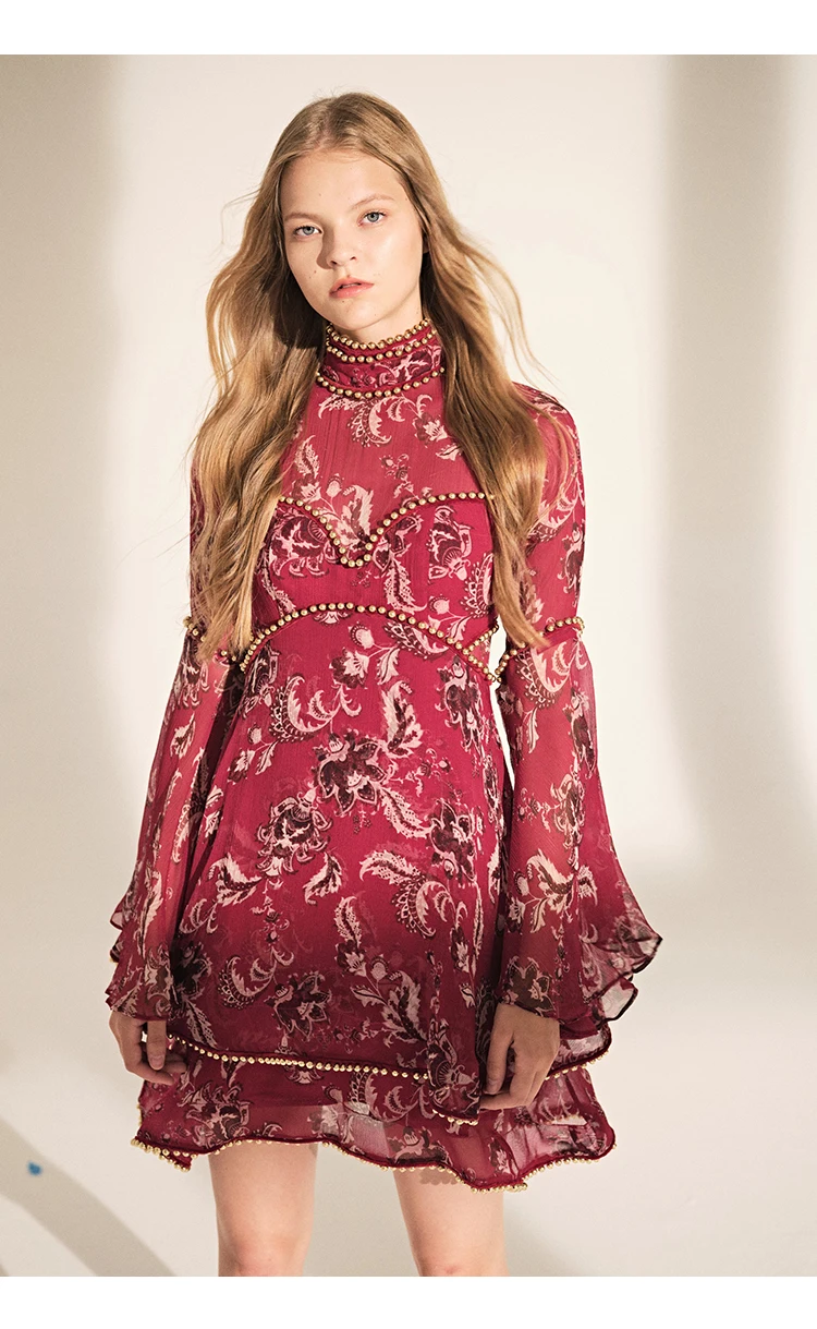 EASYSMALL For Love Lemons, женское платье, модное, красное, весеннее, праздничное, размера плюс, высокое качество, косплей, высокая талия, длинный рукав, платья