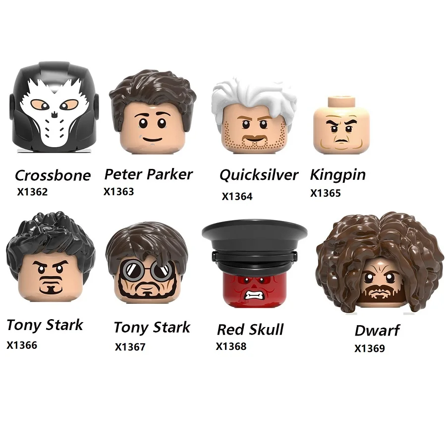 Супергерой скрещенные кости красный череп Тони Старк Quicksilver Kingpin Питер Паркер Тор