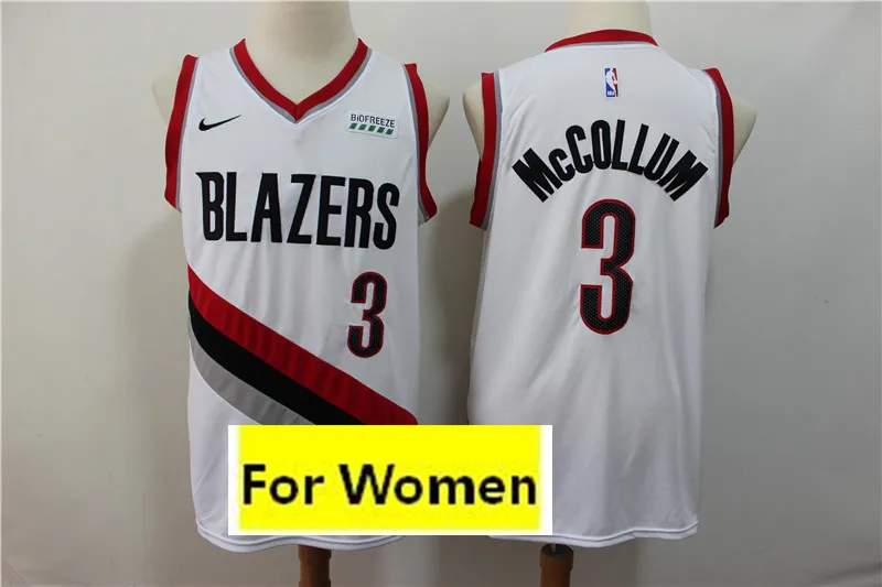 7 Сезон Женский baskeball Портленд#0 Damian Lillard#3 c. J. McCollum Майки - Цвет: 7