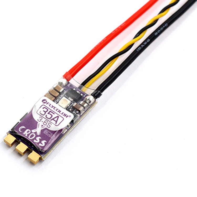 Бесщеточный ESC для радиоуправляемых FPV гоночных беспилотных дронов FLYCOLOR X-Cross 35A 45A