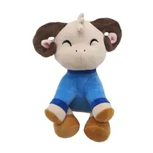 Jouet en peluche de mouton de 25cm, poupées de mouton de dessin animé, oreiller doux, meilleur cadeau pour enfants ou enfants