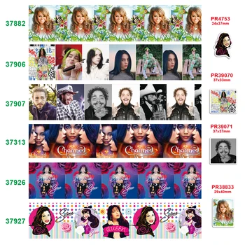 

Free shipping 2019 new arrival ribbons Hair Accessories ribbon 10 yards printed grosgrain ribbons 37313