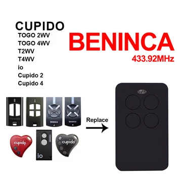 

Copy Beninca TO GO 2WV 4WV T2 T4 WV CUPIDO 2 4 remote control gate clone BENINCA garage opener for barrier