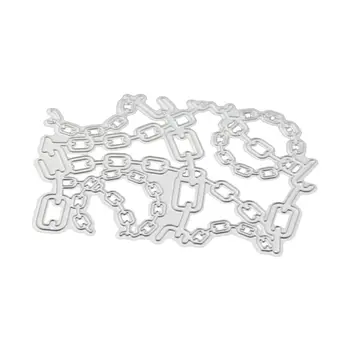 

Chain Metal Cutting Dies Stencil Scrapbooking DIY Album Stamp Paper Card Emboss