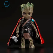 Strongwell Baby Groot модель Cos Raytheon дерево человек фигурка игрушка Marvel стражи кукла Грут фигурки детское Украшение мультфильм