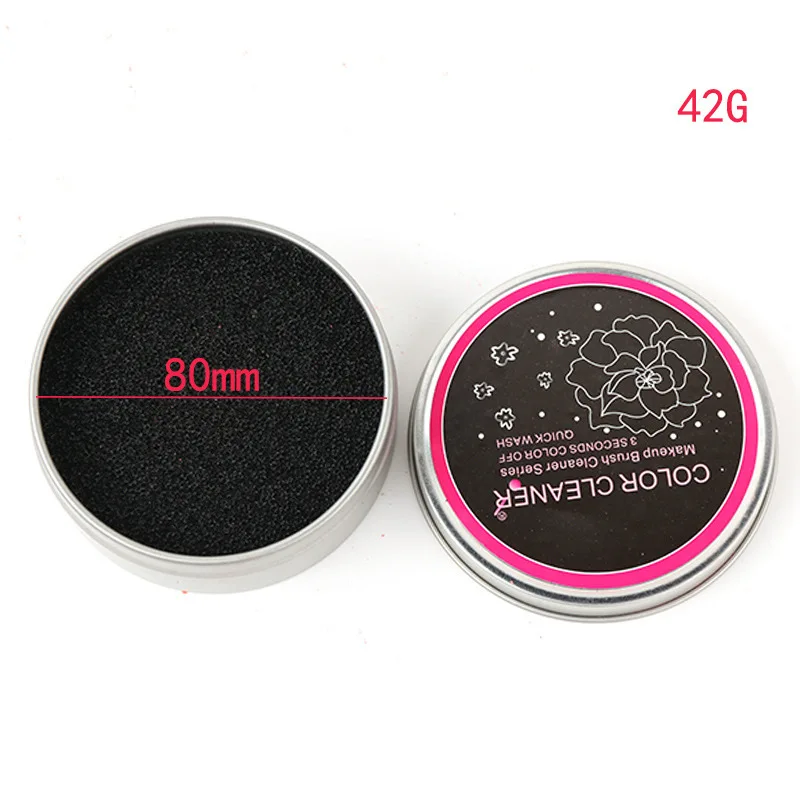 Manufacturers Direct Selling Makeup Brush qing clean water he Cleaning Box Dry Cleaning Sponge Iron Box Cleanser of Makeup Brush