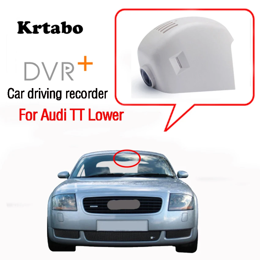 Car DVR Wifi Video Recorder Dash Cam Camera  for Audi TT Lower Novatek 96658 HD 1080P Dash Cam CCD HD