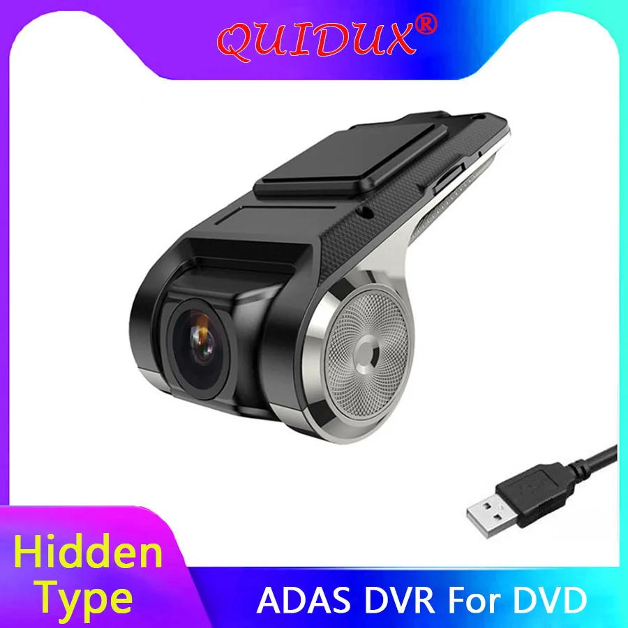 QUIDUX ADAS Мини Автомобильный видеорегистратор Камера HD LDWS Авто Цифровой видеорегистратор для Android мультимедийный плеер