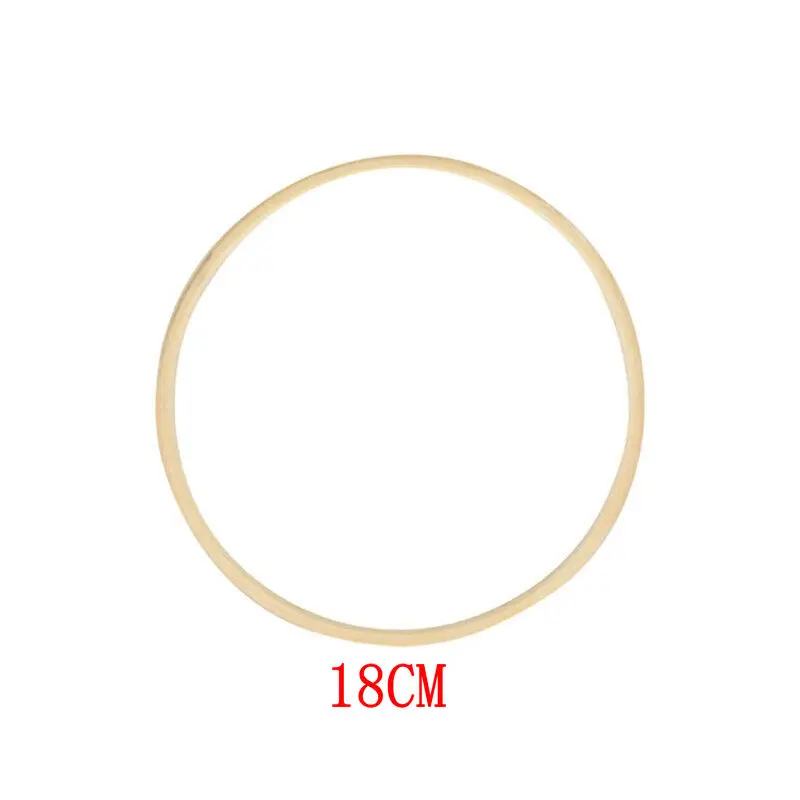 12pcs 15cm Dream Catcher DIY Rings Round Bamboo Frame Craft Making  Materials 