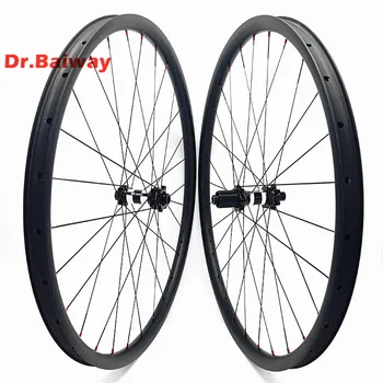 

29er carbon wheelset width35*25mm Tubeless Asymmetry mountain bike disc wheels DT350s straight pull 100*15 142*12mm 12speed