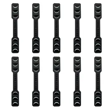 

10Pcs Face Mask Ear Hooks Buckle Soft Plastic Ear Band Extension for Adult Child
