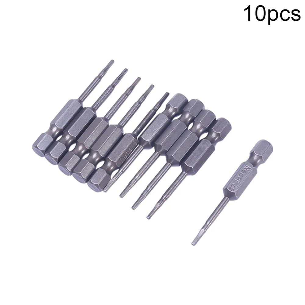 Utoolmart 10 шт./лот 1/" шестигранный хвостовик Магнитная отвертка с шестигранной головкой Набор шестигранных отверток длина 50 мм