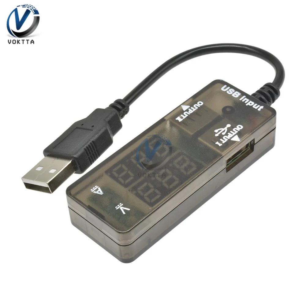 Портативный usb-тестер с проводом Вольтметр Амперметр детектор Мощность банк Батарея Зарядное устройство USB Doctor Meter Цифровой Тестер