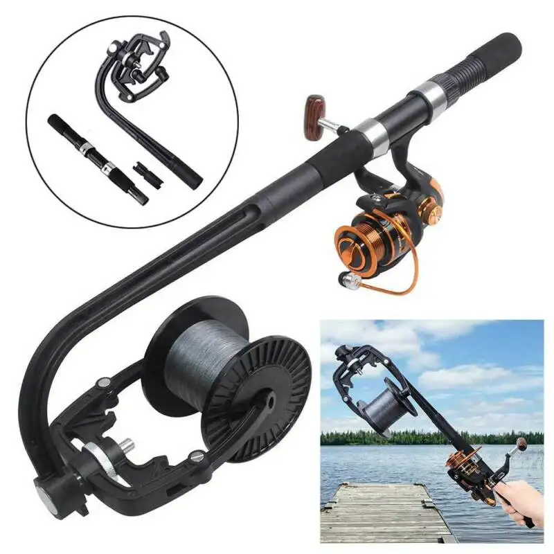 Portable Fishing Line Reel Spooler System Machine Spooling Staion Line