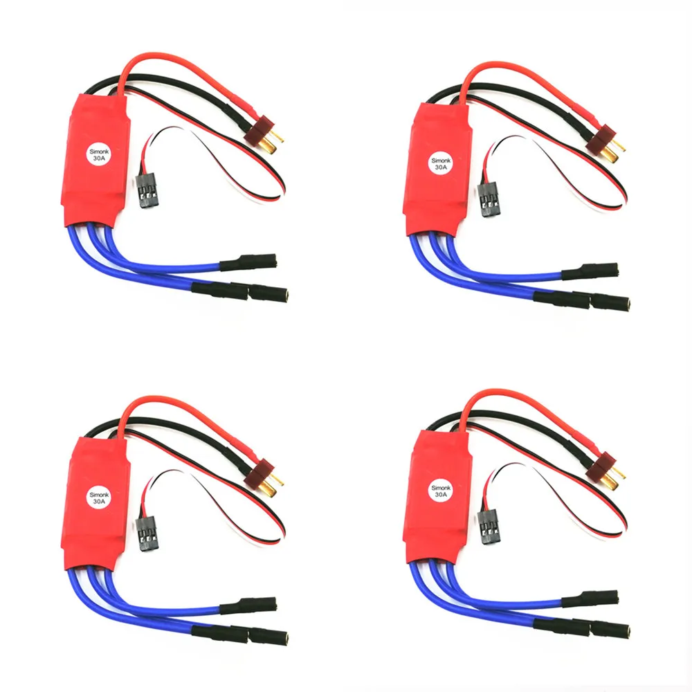 4pcs Simonk 30A Brushless ESC Electronic Speed Controller for Quadcopter Drone RC 20A Multicopter | Игрушки и хобби