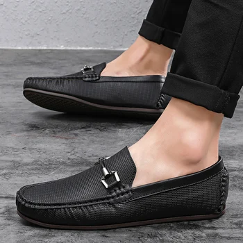 

Men Dress Shoes Large Size 38-48 Men Business Loafers Fashion Groom Wedding Loafers Party Evening Prom Fashion Men's Shoes