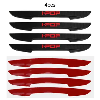 

Car Bumper Crash Bar Car Door Protection Rubbing Strip Anti-rub Bar Anti-collision Stripe Thickened Silicone 4PCS