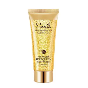 

Gold Snail Cleanser Oil-control Blackhead Remover Moisturizing Cleansing Deep Washing Pores Skin Face For Sensitive K5S2
