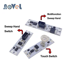 Touch Schalter Kapazitive Modul 5V-24V 3A LED Dimmen Control Lampen Aktive Komponenten Kurze Entfernung Scan Sweep hand Sensor