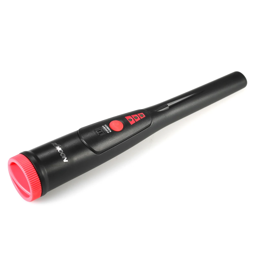 Pinpointer металлодетектор портативный контактный указатель сокровище охотничий инструмент зуммер Вибрация автоматическая Настройка с ремнем кобура