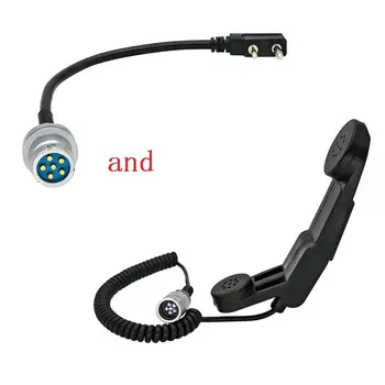 

AN/PRC 148 152 Walkie-talkie virtual model PRC PTT H250 PTT and PRC cable U283 is suitable for tactical hunting shooting headset