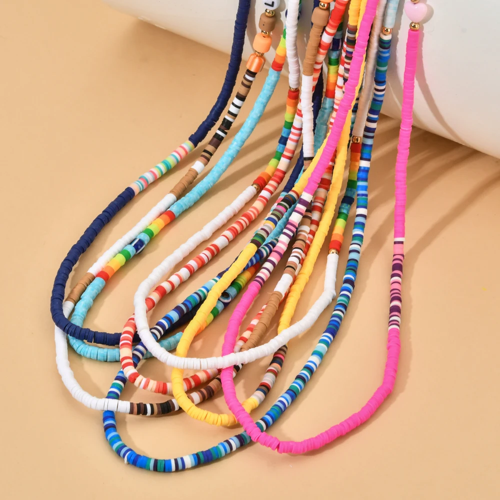 ZMZY Fashion Long Boho Mobile Phone Strap Lanyard Colorful Eye Beaded Rope for Cell Phone Case Hanging Phone Chain Jewelry