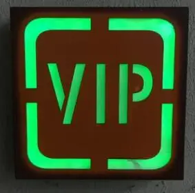 VIP Настенные украшения лайтбокс без курения Wifi Туалет светодиодный неоновый вывеска светодиодный светильник настенный Бар Паб помеченный свет для кафе плавок винтажный магазин - Цвет абажура: VIP